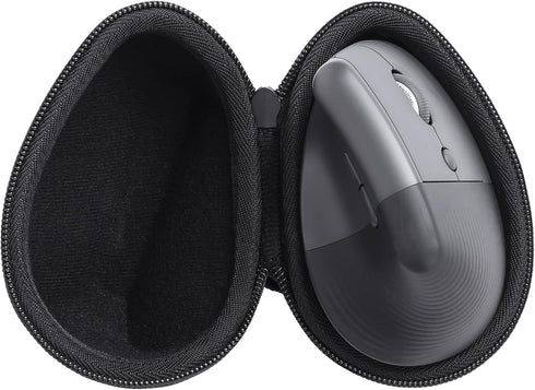 co2CREA Hard Case for Logitech Lift Vertical Ergonomic Mouse, Black Replacement Case