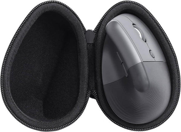 co2CREA Hard Case for Logitech Lift Vertical Ergonomic Mouse, Black Replacement Case