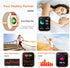 Smart Watch for Men Women, 2024 Newest 1.85 Inch Fitness Tracker, Heart Rate/Sleep Monitor, Waterproof
