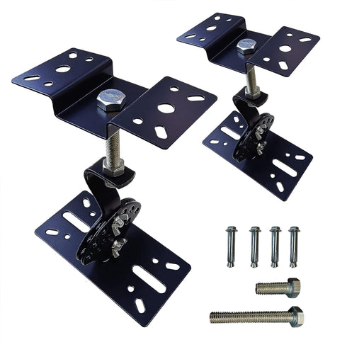SPS-506B Ceiling Speaker Mounts Wall Mount, 360 Degree Total Adjustment, Holds up to 90lbs, Stainless Steel Bracket for