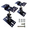 SPS-506B Ceiling Speaker Mounts Wall Mount, 360 Degree Total Adjustment, Holds up to 90lbs, Stainless Steel Bracket for