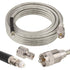 MOOKEERF CB Coax Cable 18ft,Low Loss RG8X Stranded Core CB Antenna Cable