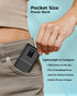 Vida IT Small Power Bank 5V 2A Battery Pack for Heated Vest Jacket Gloves, 5000mAh Dual USB Portable Phone Charger for