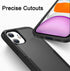 Heavy Duty iPhone 11 Case - Shockproof Dropproof Dustproof Anti-Scratch Phone Cover in Black