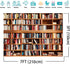 AIIKES 7x5FT 11-440 Bookcase Photography Backdrop School Library Study Bookshelf Scene Children Photography Backgrounds