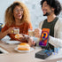 taopodo Multifunctional Cell Phone Stand with Wireless Bluetooth Speaker and Anti-Slip Base, HD Stereo Compatible