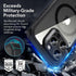 ESR Armor Series Case Set for iPhone 15 Pro Max, Clear Black, Military-Grade, Scratch Resistant, MagSafe Compatible,