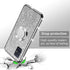 nancheng Samsung Galaxy A51 5G Case, Glitter Cute Soft TPU Cover with Ring Kickstand Strap, Shockproof Protective Case