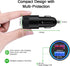 Quick Charge 3.0 Fast Charger Kit for Samsung Galaxy S24 A14 A54 S23 S22 S21, Wall Charger Block + Car Charger Adapter