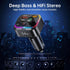 Syncwire Bluetooth 5.4 FM Transmitter Car Adapter, 54W (PD 36W & 18W), Wireless Radio Receiver, Hands-Free Calling, LED