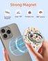 Toycamp 17/16/15/14/13/12 Magnetic Phone Grip - Compatible with MagSafe Phone Grip Ring Stand for iPhone Series Vintage