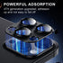 AFARER Camera Lens Protector for iPhone 16 Pro & Pro Max, Shockproof Aluminium Alloy & 9H Tempered Glass - 2PCS