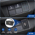 Anina USB Port Car Charger for Honda, Male to Female USB Power Socket Adapter for Civic CRV Accord Jazz (44 * 26mm)