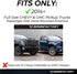 Ronin Factory (2014+) (5 Inch Truck Antenna for Chevy Silverado & GMC Sierra Accessories Anti Theft - Carwash Safe