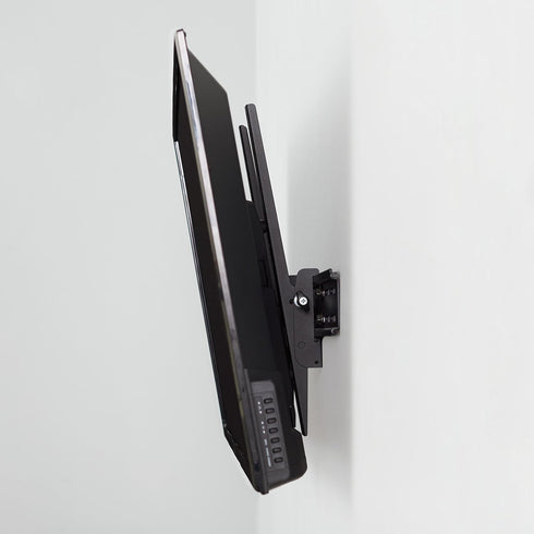 Amazon Basics 37" 80" 120 lbs, Heavy-Duty Tilting TV Wall Mount for to TVs up to Black