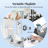 360 Ultra-Light Dual Sided Magnetic Phone Holder,Car Mount, Rotation Finger Ring Holder,Foldable Magnetic Cell Phone