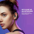 ASHATA Bluetooth Earpiece, BT5.2 Wireless Handsfree Bluetooth Headset, 240mAh Battery, IPX5 Waterproof 180 Degree Rotating Ear Hook Earphone for Phone Laptop Trucker Driver