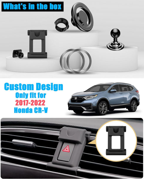 Car Phone Holder, Air Vent Stand for Honda CR-V 2017-2022, Mag-Safe Magnetic Navigation Bracket for All Smartphones