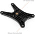 Anwenk Flash Speedlight Hot Shoe Mount Stand with 1/4" Metal Tripod Thread for Flash Speedlight