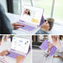 Keyboard Case for iPad 9/8/7th Gen 10.2’’, Bluetooth Keyboard for iPad 10.2 inch, with Pencil Holder, Purple