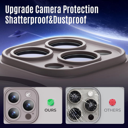 Shop the upgraded MagSafe iPhone 15 Pro case, 6.1'', with 15FT military drop protection & privacy screen protectors x2.