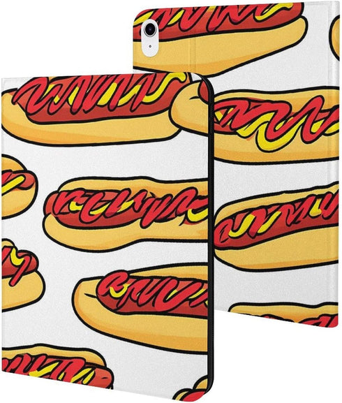 Generic Hot Dogs Mustard Ketchup Fashion Case Compatible with 10th 9th 8th 7th