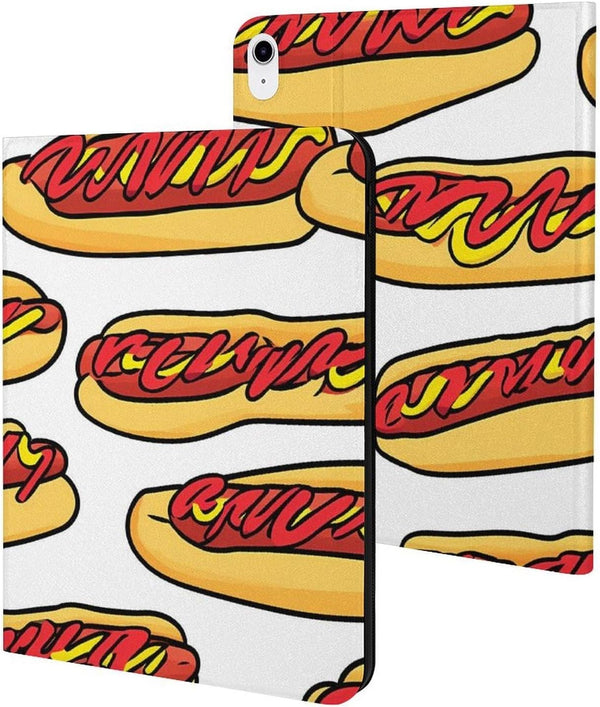 Generic Hot Dogs Mustard Ketchup Fashion Case Compatible with 10th 9th 8th 7th