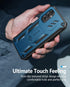 FNTCASE Dual-Layer Protective Case for Samsung Galaxy A14-5G: Shockproof Rugged TPU Cover with Kickstand, Military