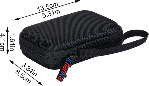 Khanka Hard Travel Case for Anker 621 622 633 Magnetic Battery, 5000mAh 10000mAh Charger, Case Only (Black)