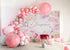 Mocsicka Sleepover Party Backdrop Slumber Party Supplies for Girls Pink Pajamas Girls Night Decorations Sleepover Spa