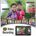 DILTEX 4K 48MP 18X 32GB Digital Camera for Teens with Autofocus and Dual Screen for Selfies Zoom, Built-In Fill Light