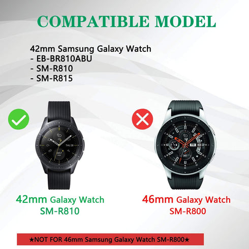 ASDAWN Battery Replacement for 42mm Samsung Galaxy Watch, EB-BR810ABU with Repair Tool Set