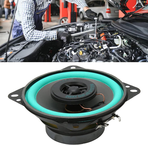 Car Speakers,100W 4 Inch Car Loudspeaker, Wear Resistant High Fidelity Coaxial Loudspeaker for Car Sound Systems