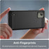 Shockproof Carbon Fiber Jacket Phone Case for Nokia C110, Scratch Resistant Soft TPU, Black