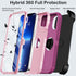 Shop iPhone 13 Pro Case (6.1") - Burgundy, Heavy Duty Shockproof, Military Grade, with Belt Clip, Kickstand & Screen