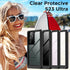 AICase Waterproof Case for Samsung Galaxy S23 Ultra, Full Body Rugged Transparent Phone Case with Built-in Screen