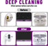 Earbud Cleaning Putty, Cleaner Kit for Airpod, Cleaning Kit Compatible with Airpods iPhone, fits Earbud Phone Ear Wax Dirt, Cleaner Putty with Microfiber Cleaning Cloth & Brushes