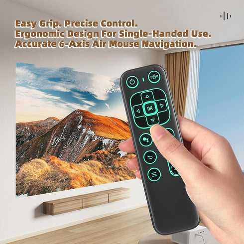 iPazzPort 7-Color Mini Air Mouse Remote Keyboard with Backlight for Android TV Box, Smart TV, HTPC, Projector;