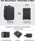 Backpack, 40L Backpack, Backpack 17 Inch Backpack LOVEVOOK Travel Extra Large Carry on with USB Port, Water Resistant