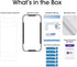 amFilm Tempered Glass Screen Protector for iPhone 12 Pro Max 6.7" (2020) - 3 Pack with Easy Installation Tray