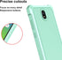 Ailiber Mint Green Nokia C100 Phone Case, Dual Layer Structure Protection with Shockproof Corners TPU Bumper