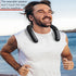 VANPEUSO 5.3 3D 5 oz, Neck Speakers, Bluetooth Neckband Speakers, Stereo Surround Sound, Built-in Mic, Black