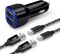 Car Charger Adapter for Samsung Galaxy A15 5G A14 A13 A55 A54 A53 A20 A21 A10E A01 A50 A11 A9 A51 A71 A12 A32 S24 S23