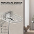 2 Pack Acrylic Wall Mount Bracket for Security Camera, Universal Adhesive Shelves for Baby Monitors, No Drilling