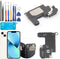 Earpiece Speaker Replacement for iPhone 13 Speaker Sound Receiver Assembly Parts with Tools