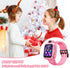 Kids Digital Watch for Girls, Touchscreen Sport Smart Watch with Camera, Light Pink