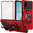 Ailiber TCL 40XL Case - Military Grade Shockproof Cover with Screen Protector & Ring Kickstand for Jitterbug Smart