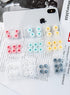 5 Pairs KBEAR 07 Ear Tips, KINBOOFI Silicone Eartips for KZ ZST ZS10 PRO AS10 ZSN ZSN PRO X Wired Headphone