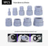Hilitand 9pcs Camera DSLR Lens Repair Tools Set, 8-83mm Lenses Removal Rubber Accessories for Photographers