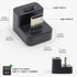 KADO Portable Monitor Adapter Set - Mini HDMI to HDMI 4K 60Hz USB-C to USB-C USB 3.1 Gen 2 10Gbps 60W PD Charging
